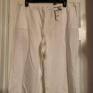 NWT NEW YORK & CO. STRAIGHT LEG CROP PANTS SZ XL